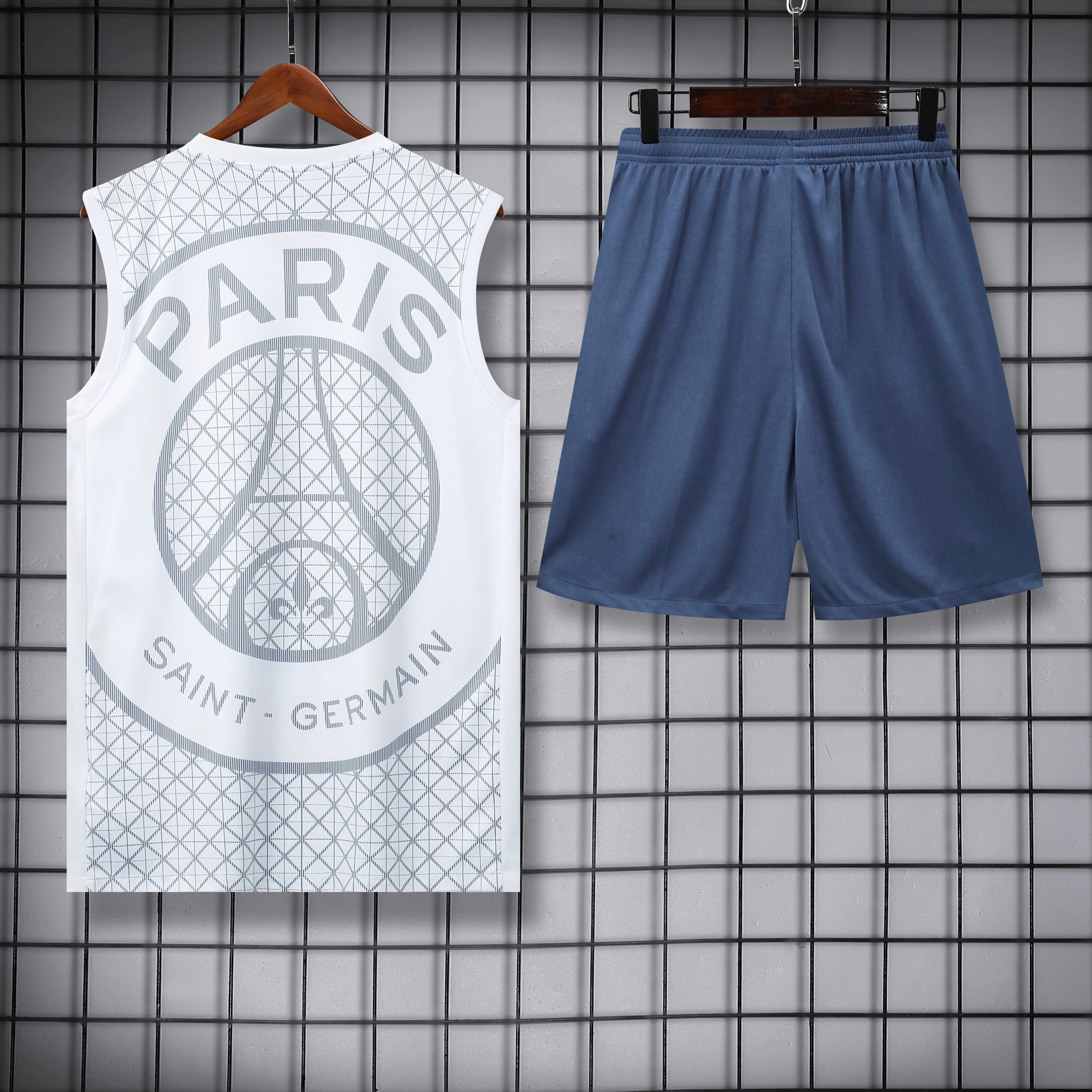 2025-26 Paris Saint-Germain training vest jersey view 2