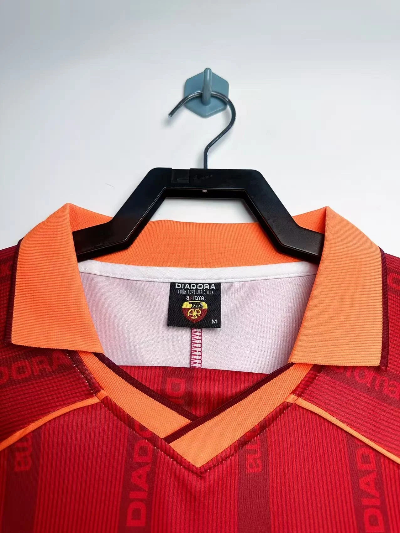 1999-00 Roma Home Retro Long-Sleeve Jersey view 4