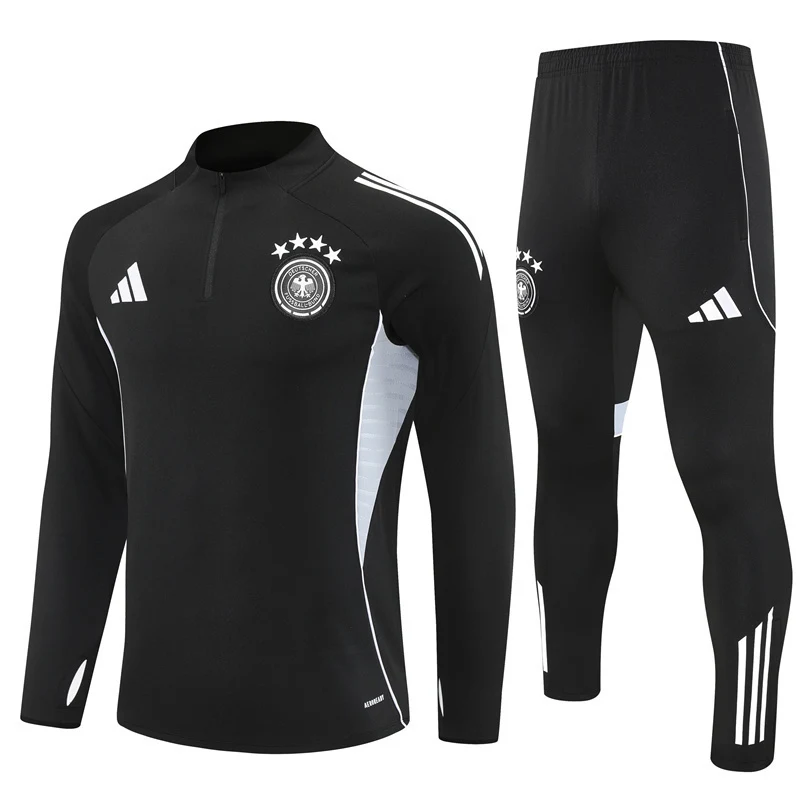 2026-27 Germany Black Half-Zip Training Jersey view 17