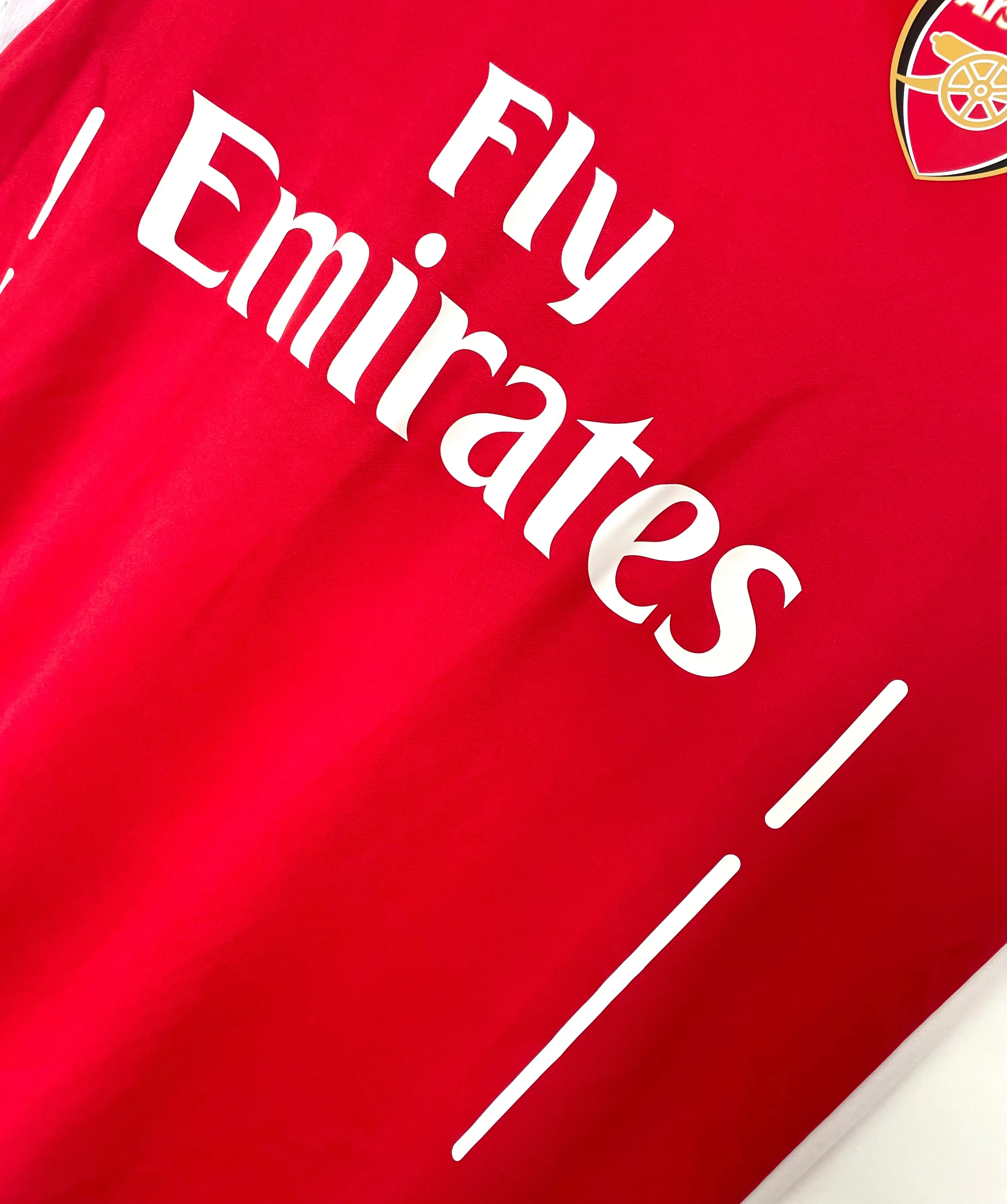 2014-15 Arsenal Home Retro Shirt view 5