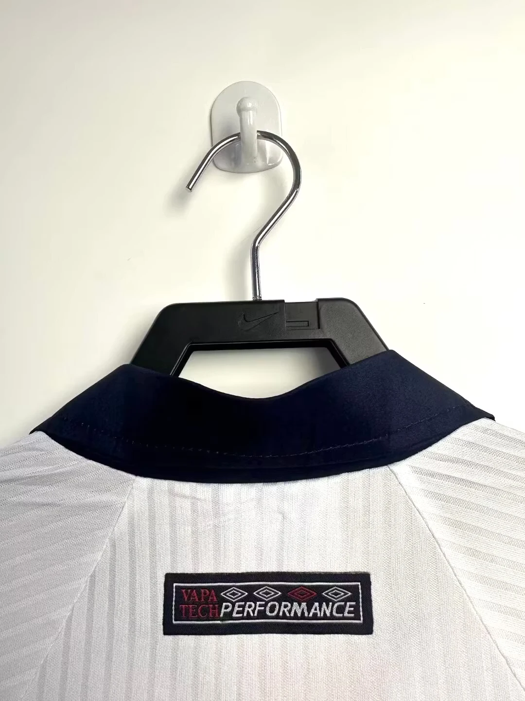 1998 England Home Long Sleeve Retro Jersey view 7