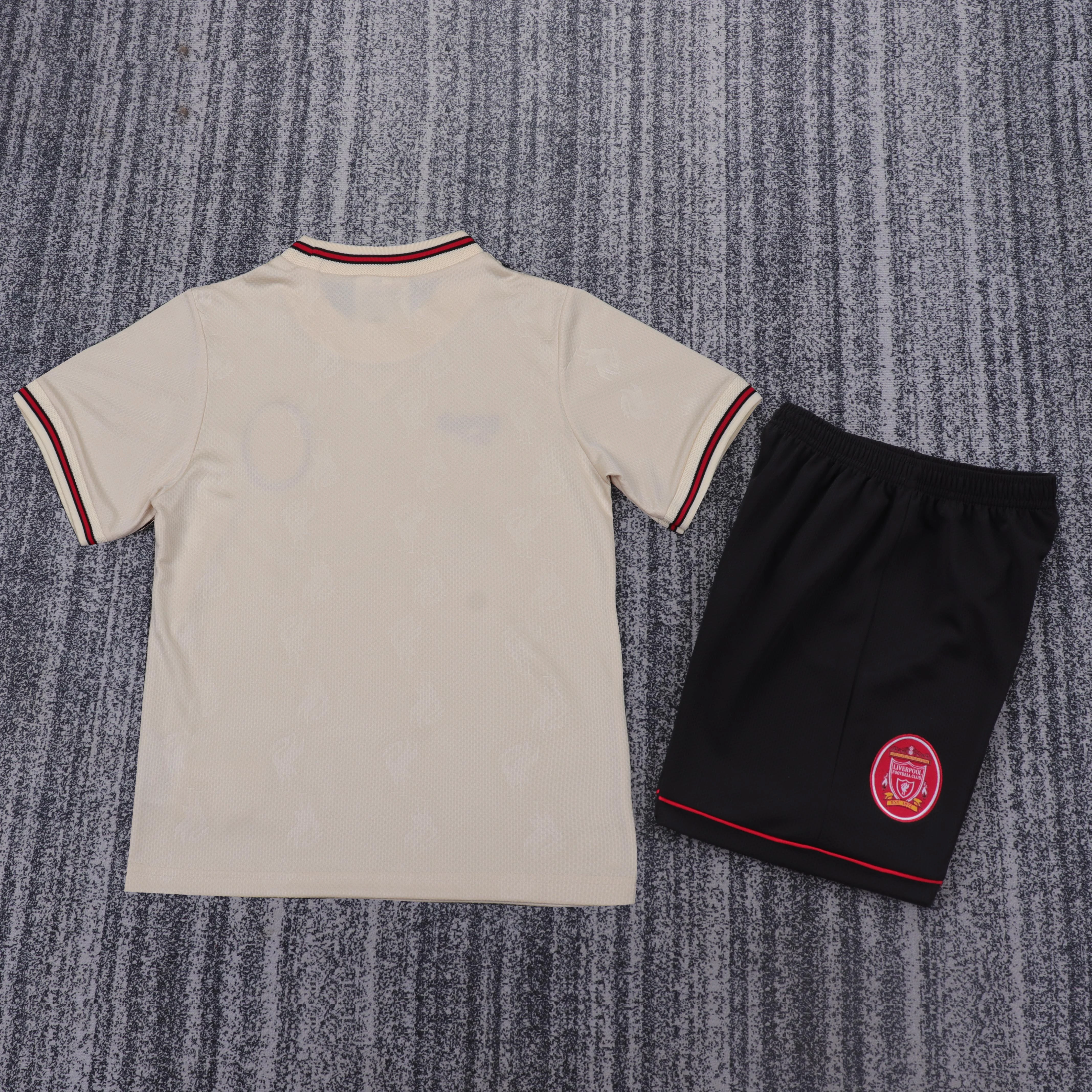 1996-97 Liverpool Away Retro Shirt - Kids view 2