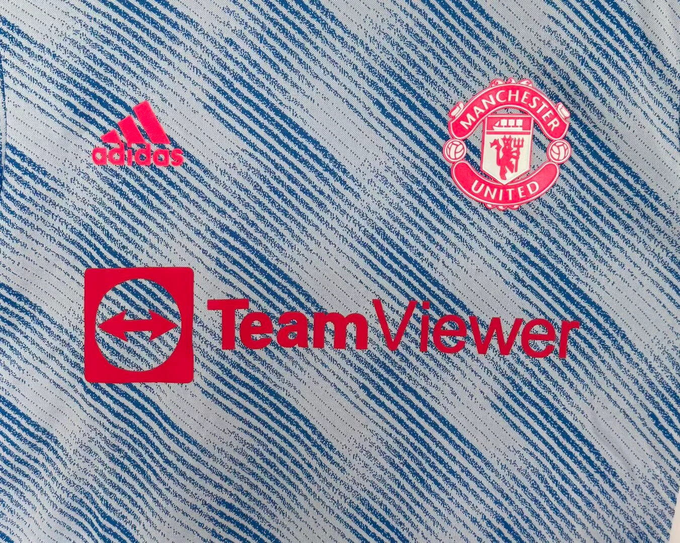 2021-22 Manchester United Away Retro Jersey – Player Version view 8