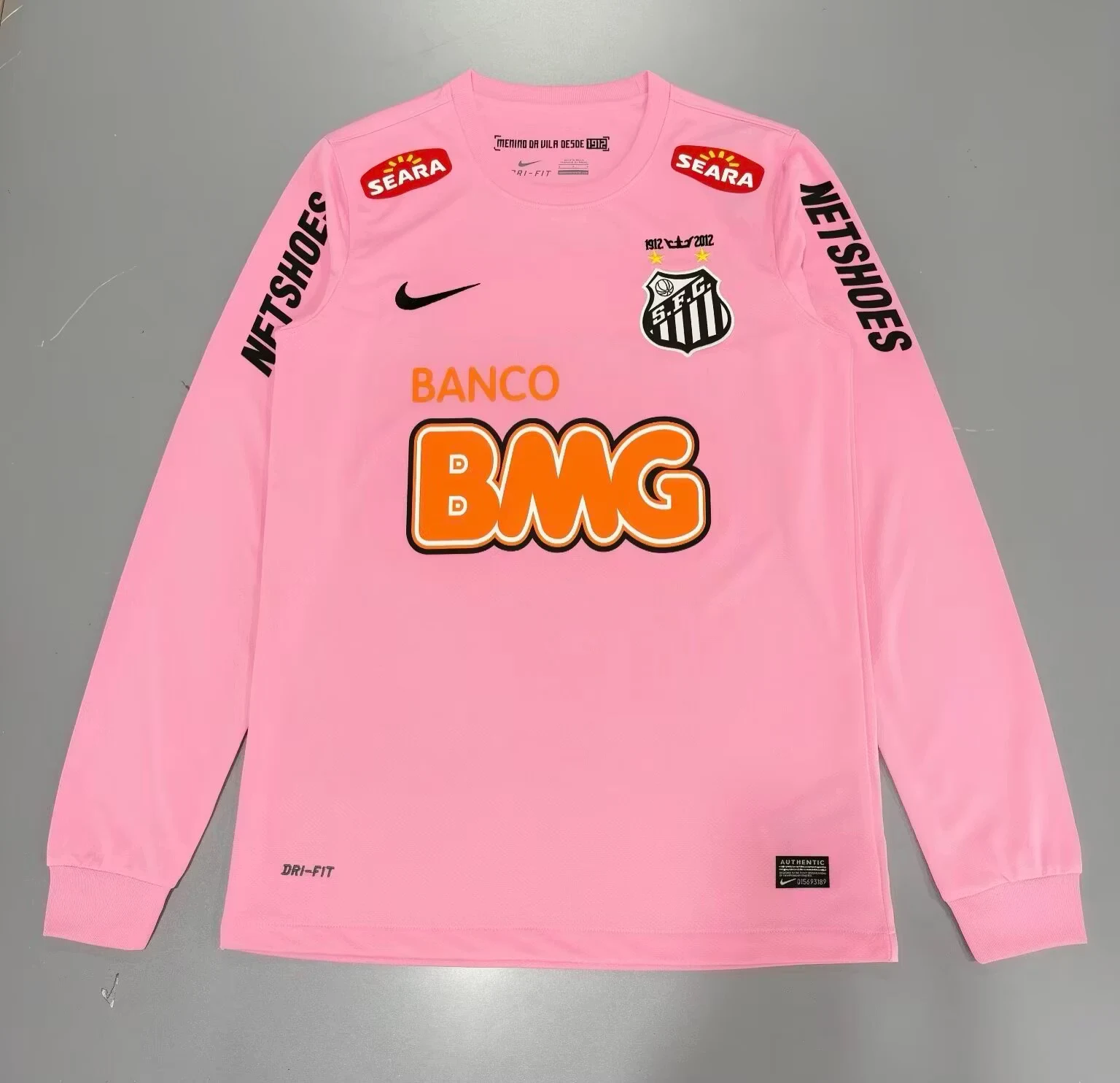 2012-13 Santos Retro Long-Sleeved Jersey