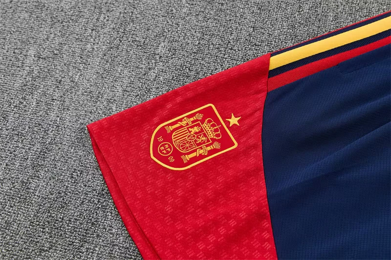 2026-27 Spain Red Short-Sleeve Training Jersey view 12