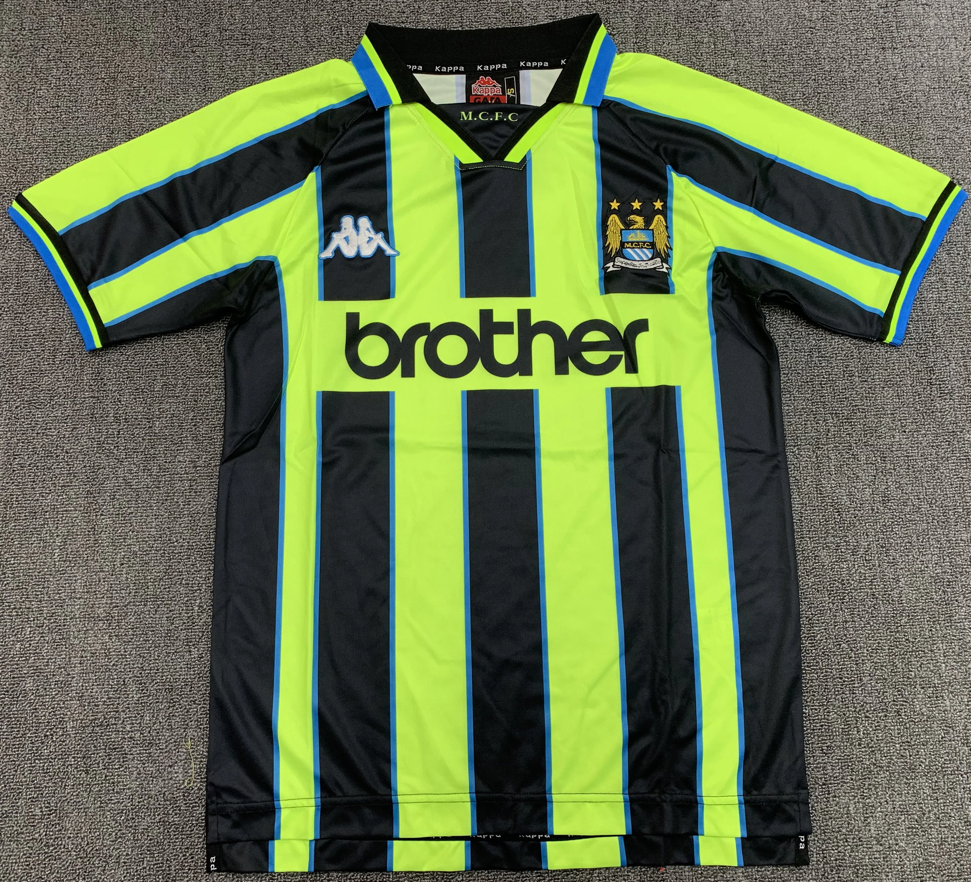 1998-99 Manchester City Away Retro Jersey