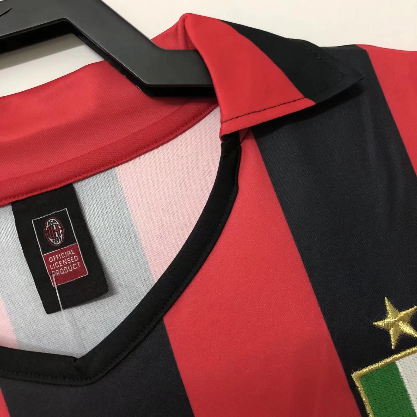 1988-89 AC Home Retro Jersey view 5