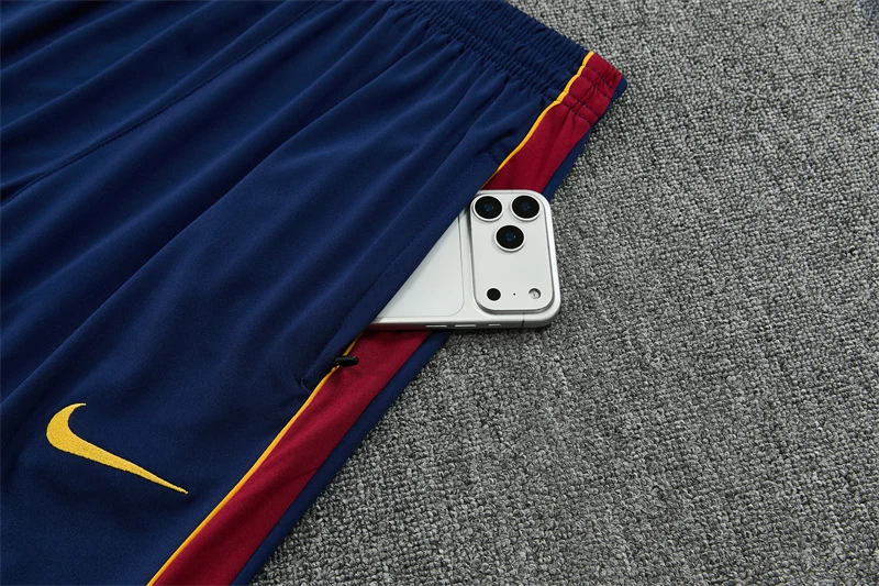 2026-27 Barcelona Red & Blue Half-Zip Training Jersey view 4
