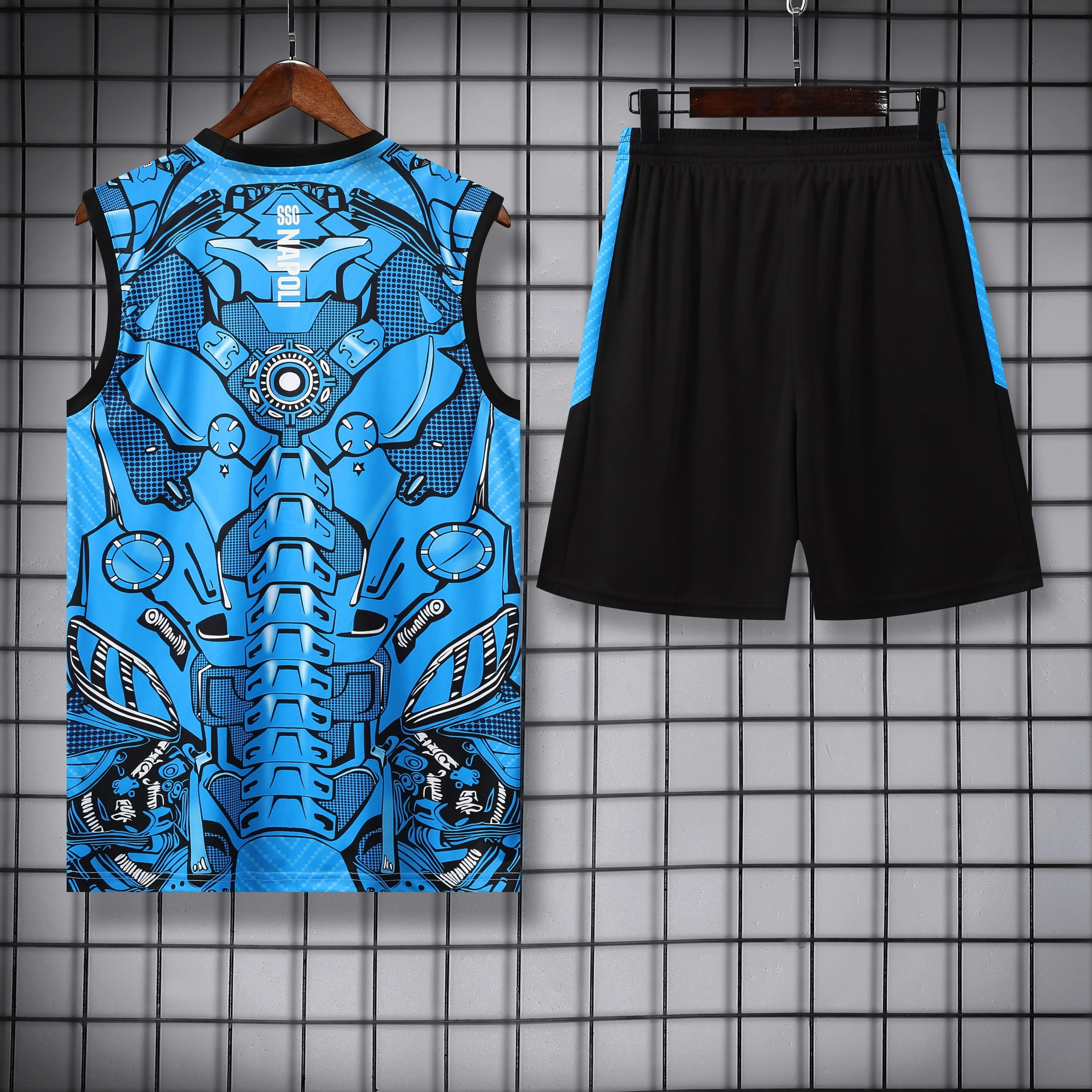 2025-26 Napoli training vest jersey view 2