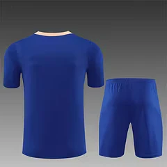 2025-26 France Blue Short Sleeve Training Jersey view 2