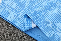 2025-26 Manchester City light blue short-sleeved training jersey view 9