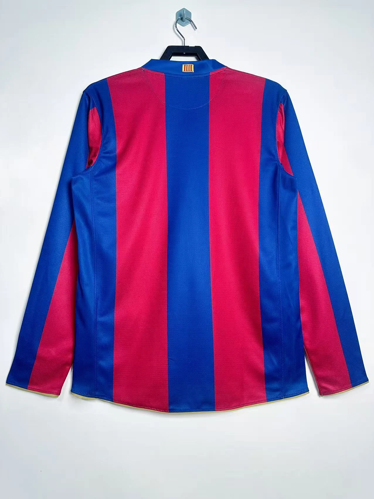 2007-08 Barcelona Home Long-Sleeve Retro Jersey view 2