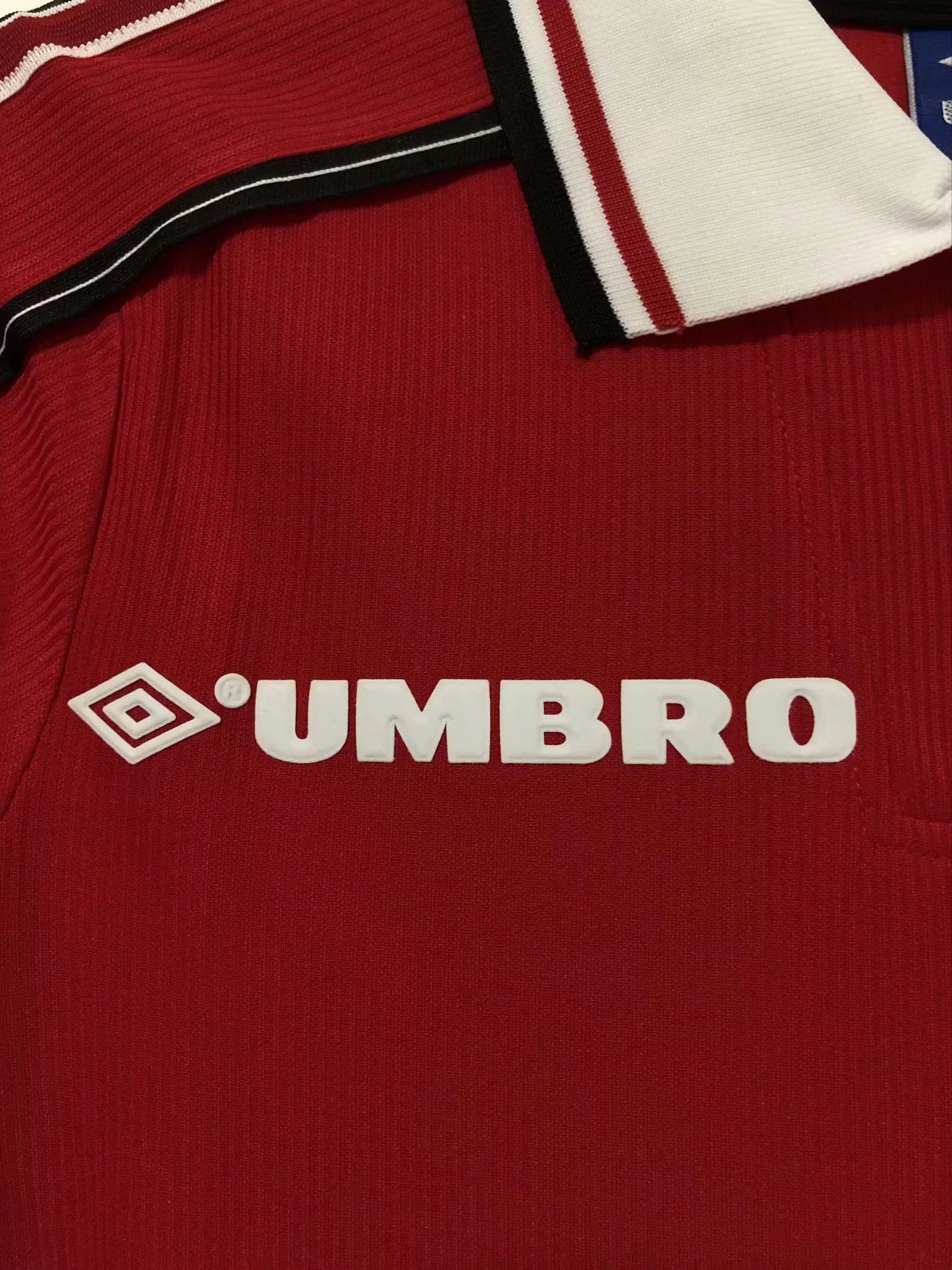 1998 Manchester United Home Long Sleeve Retro Jersey view 9
