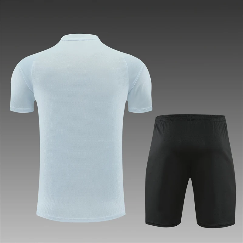 2026-27 Barcelona Light Grey Short-Sleeve Training Jersey view 2