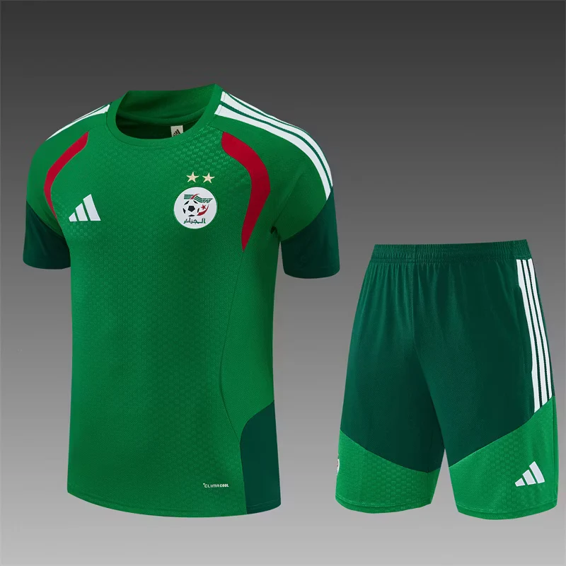 2026-27 Algeria Green Short-Sleeve Training Jersey