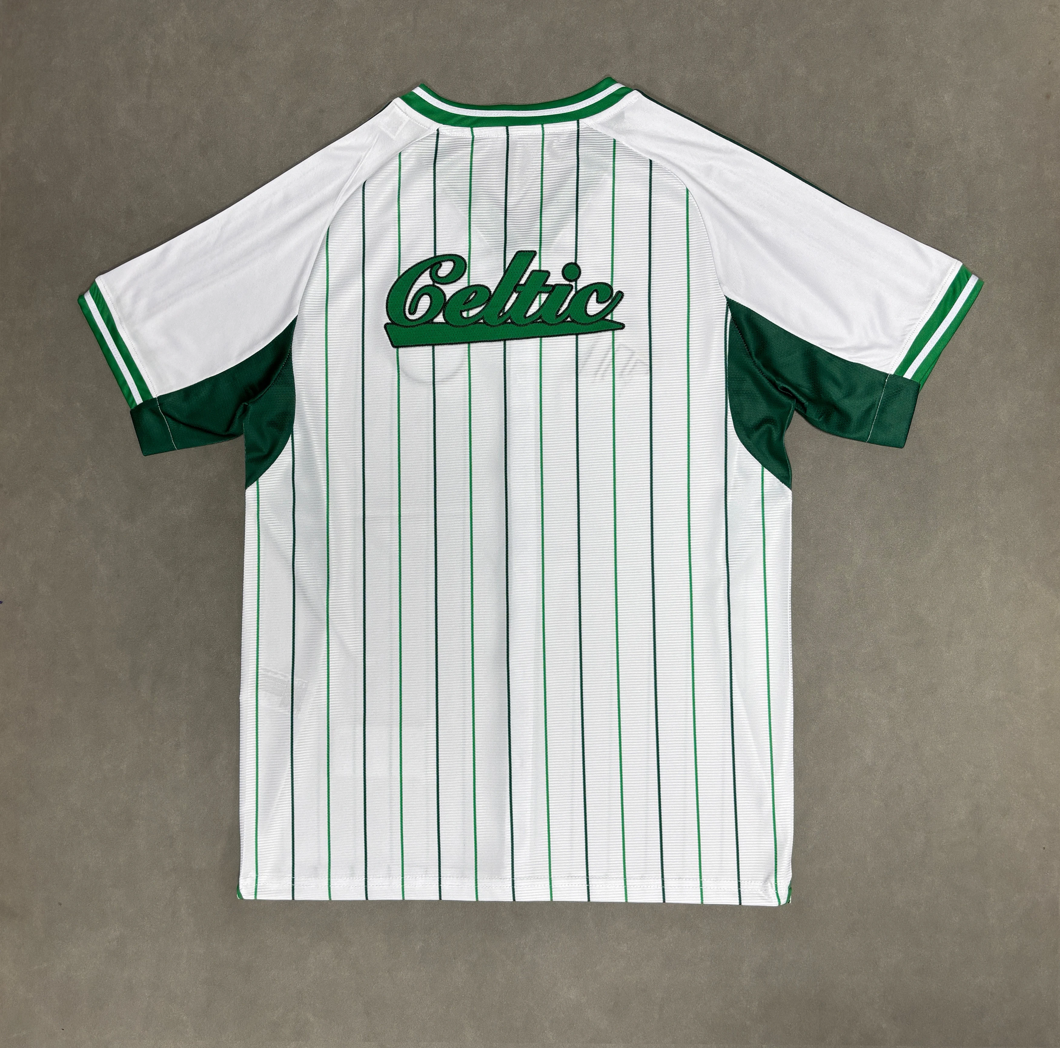 2025-26 Celtics Baseball Jersey view 2