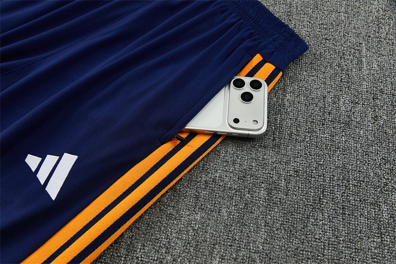 2026-27 Real Madrid Royal Blue Half-Zip Training Jersey view 6