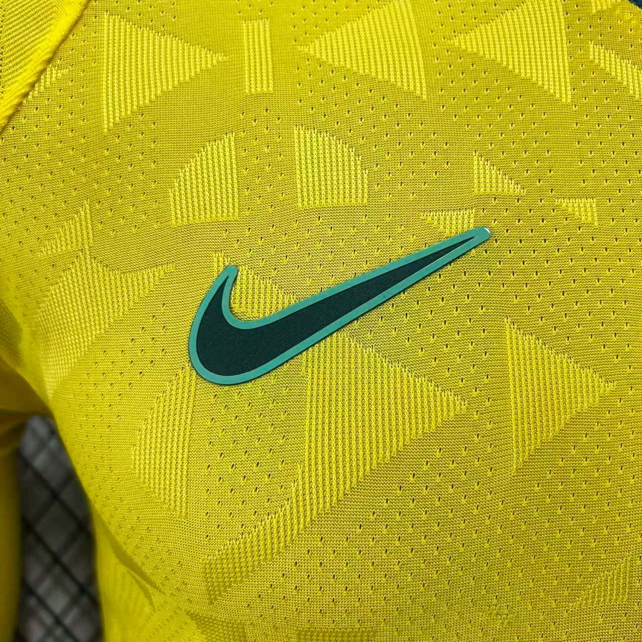 2026-27 Brazil Home Long-Sleeve Jersey - Player Version view 4