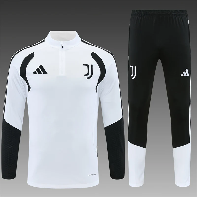 2026-27 Juventus Light Blue Half-Zip Long-Sleeve Training Kit view 20