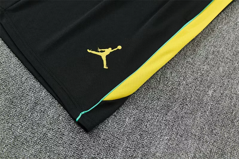2026-27 Brazil Black Short-Sleeve Training Jersey view 12