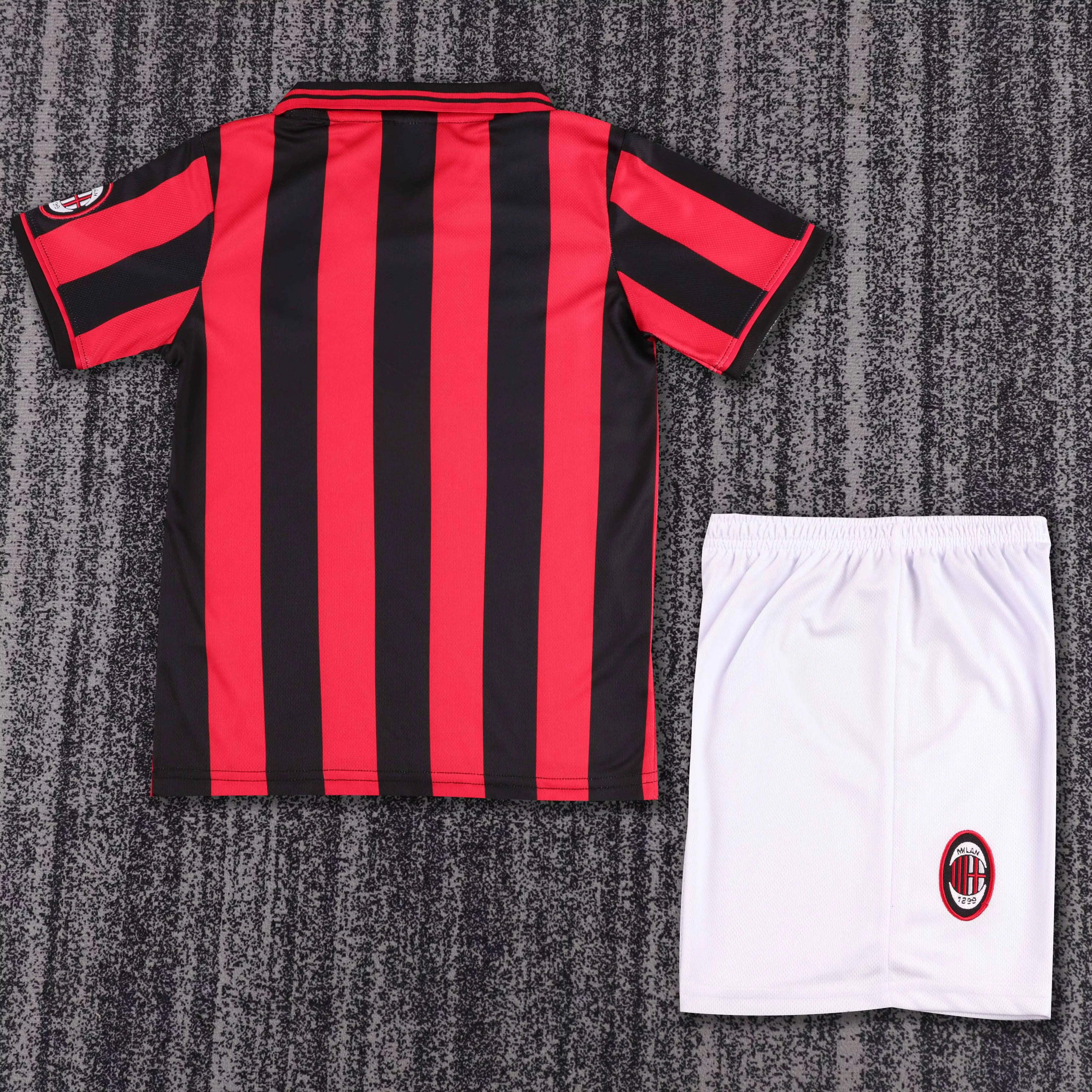 1996-97 AC Home Retro Shirt - Kids Sizes view 2