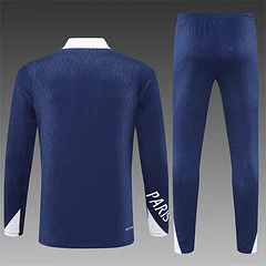 2025-26 Paris Saint-Germain Royal Blue Half-Dress Training Jersey view 2