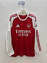 2025-26 Arsenal home long sleeve jersey. view 3