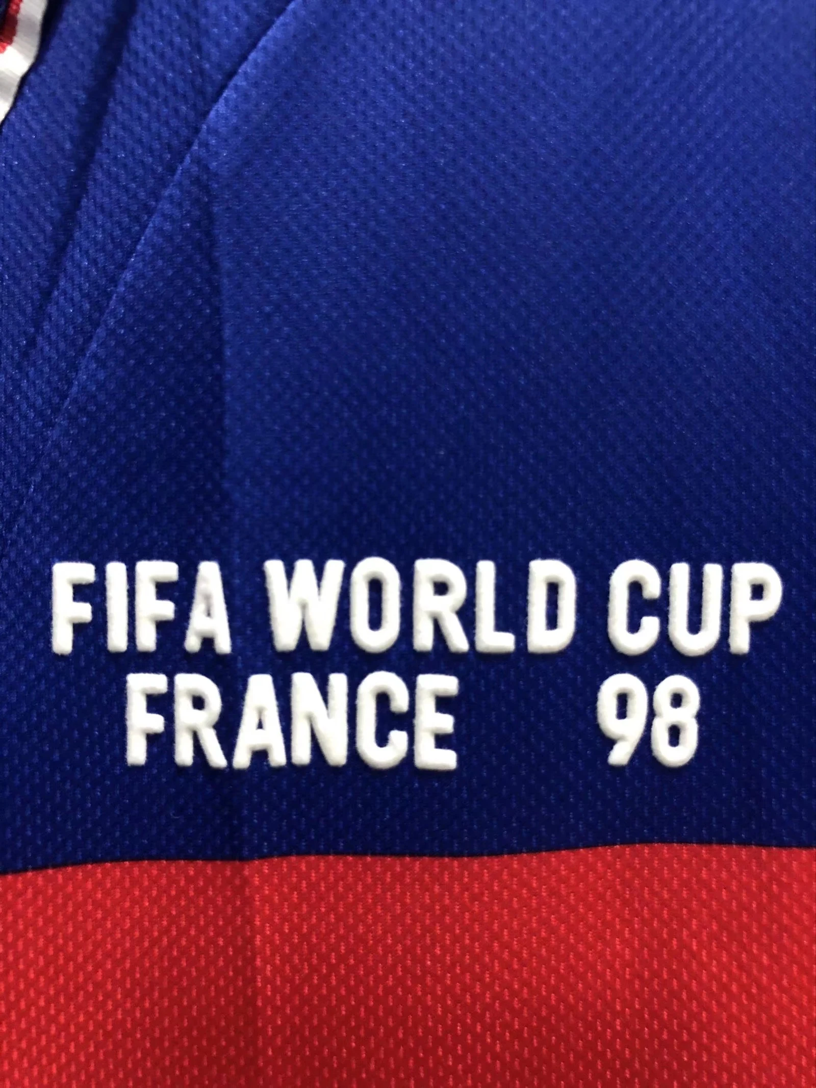 1998 France Home Long Sleeve Retro Jersey view 7