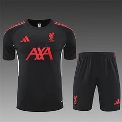 2025-26 Liverpool FC Black Short Sleeve Training Shirt view 18
