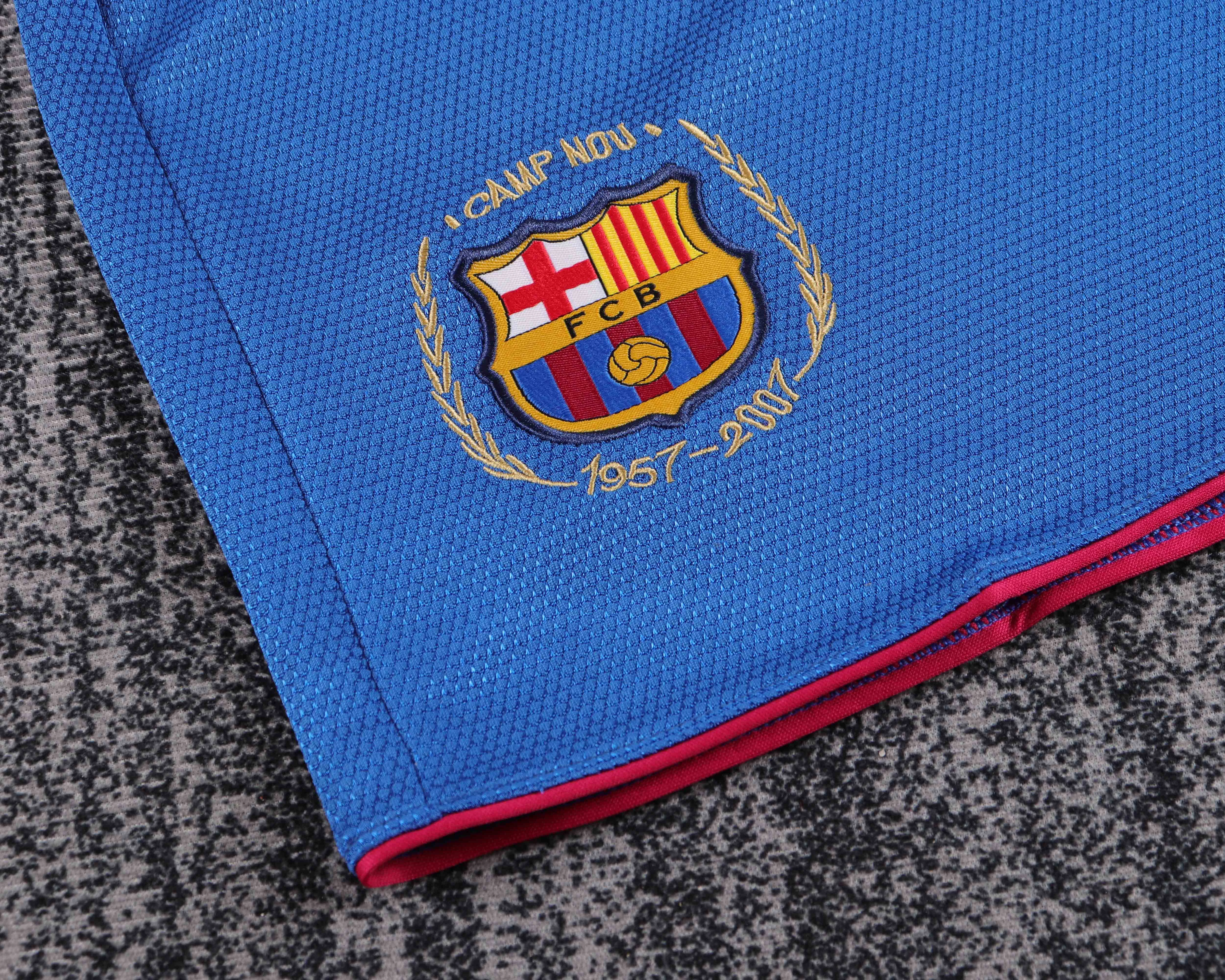 2007-08 Barcelona Home Retro Shirt - Kids Sizes view 3