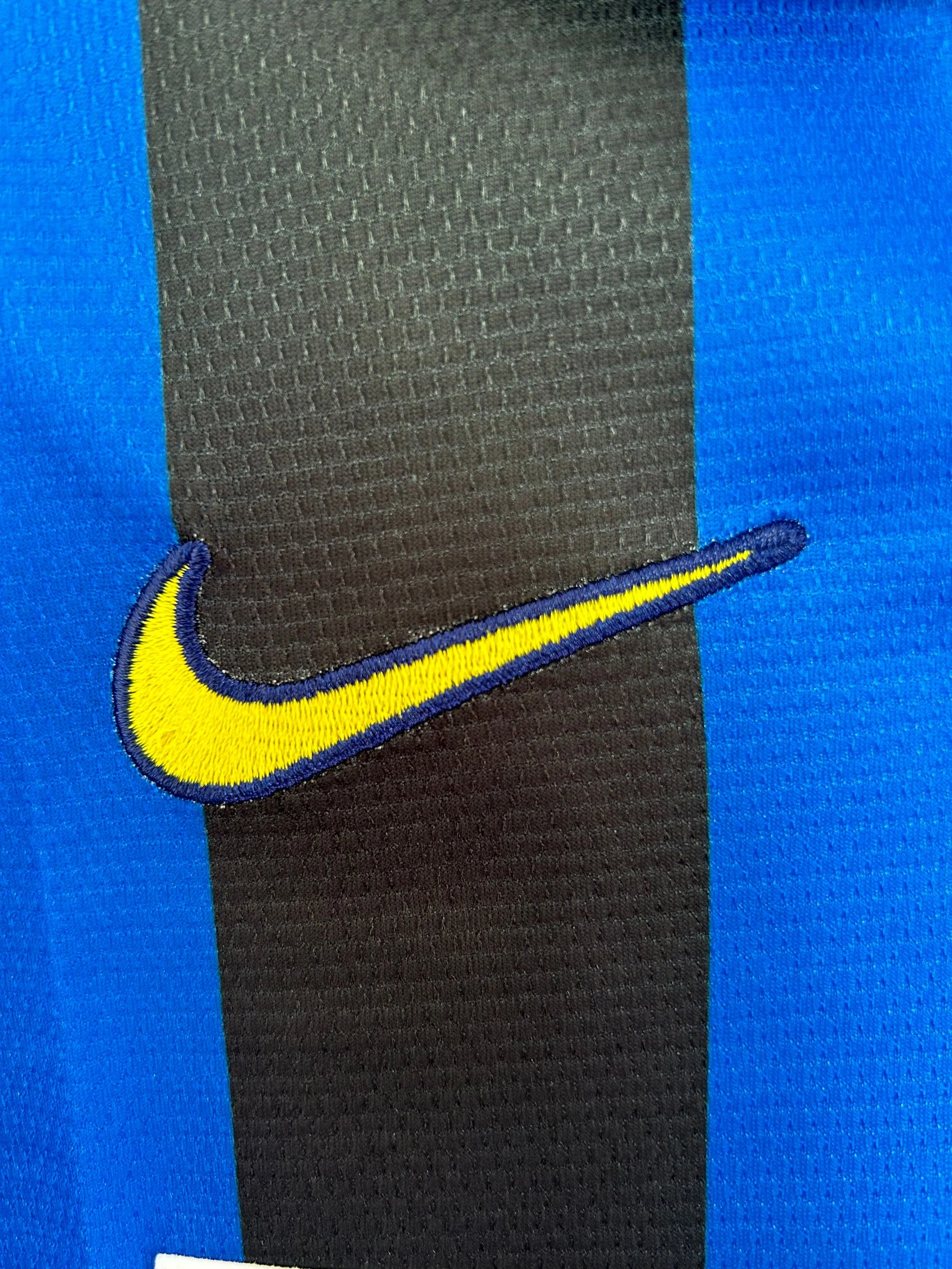 1998-99 Inter Milan Home Long Sleeve Retro Jersey view 5