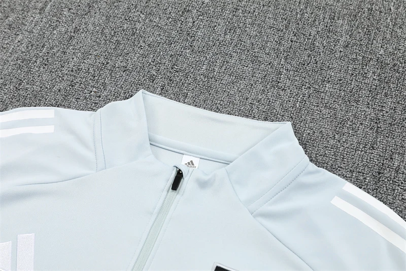 2025-26 Japan Light Grey Half-Zip Training Jersey view 5