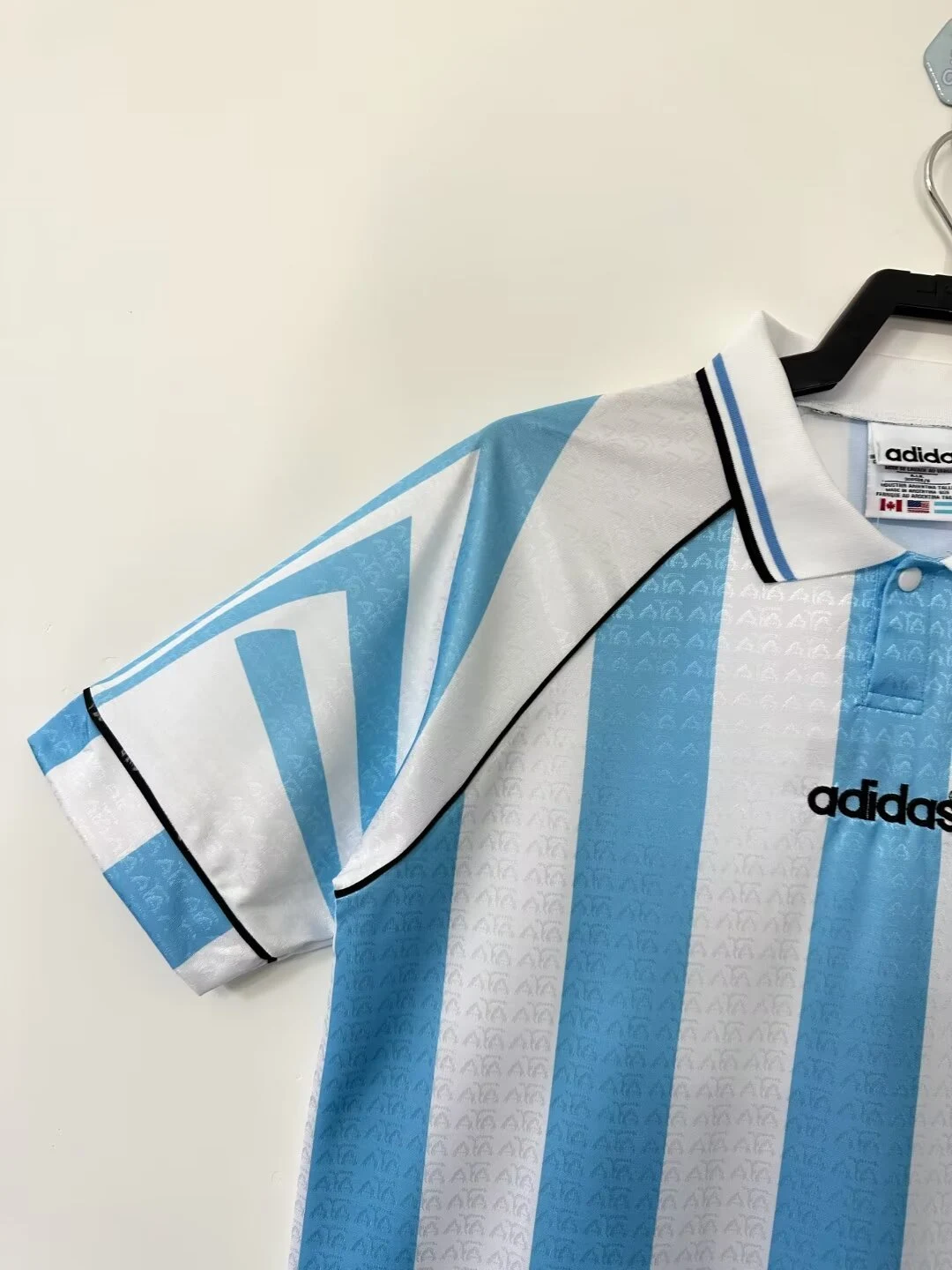 1996-97 Argentina Home Retro Jersey view 9