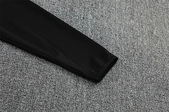 2025-26 Real Madrid Black Half-Pull Training Jersey view 9