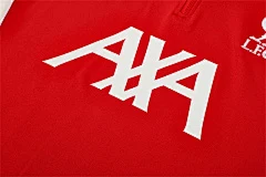 2025-26 Liverpool Red Half-Drawn Training Jersey view 16