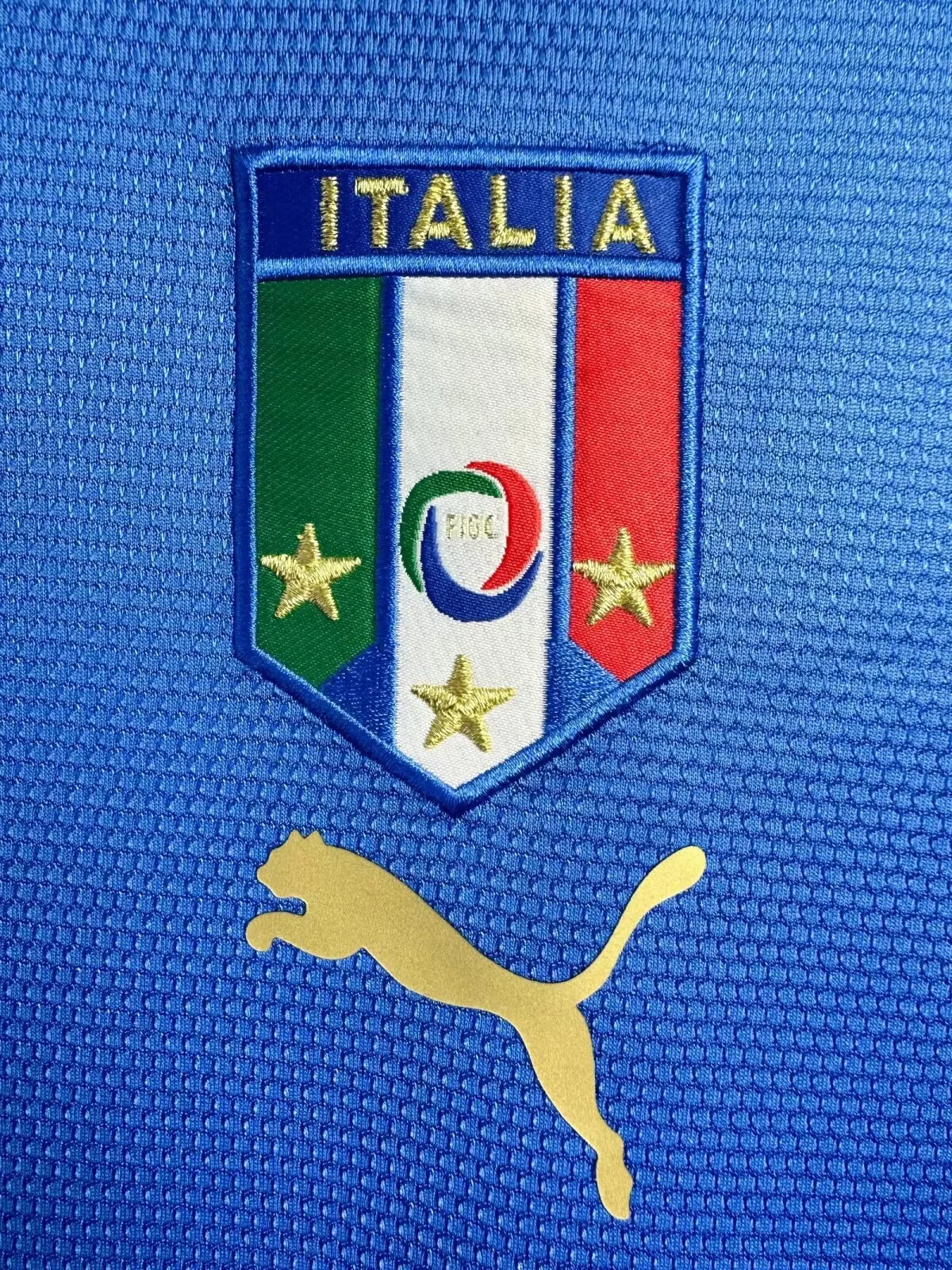 2006 Italy Home Long Sleeve Retro Jersey view 5