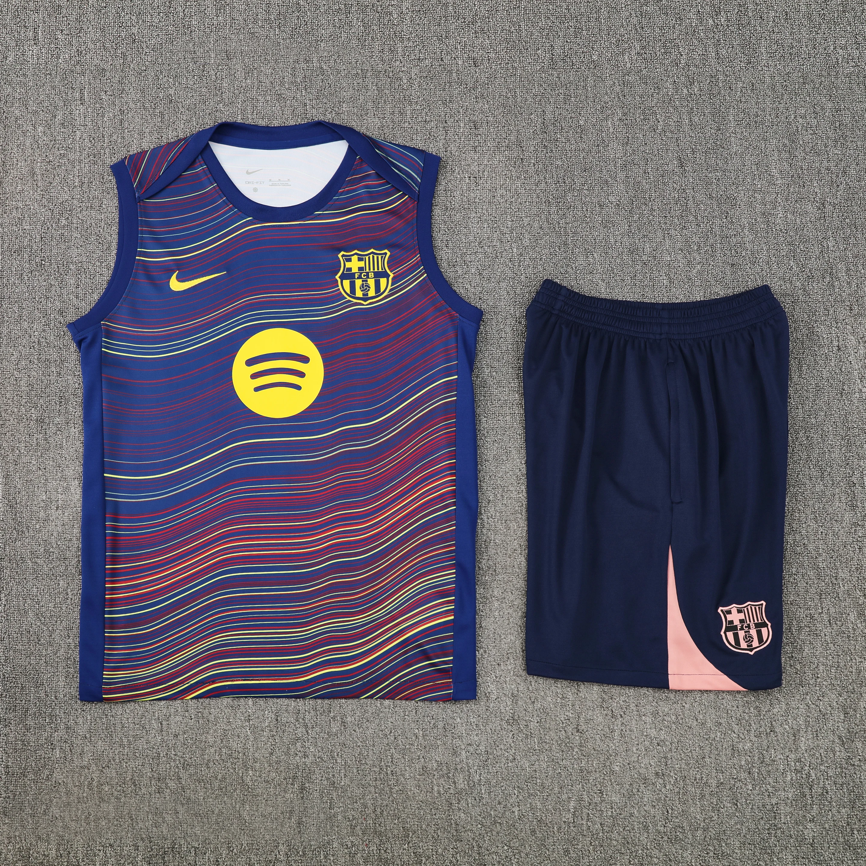 2025-26 Barcelona vest training jersey view 11