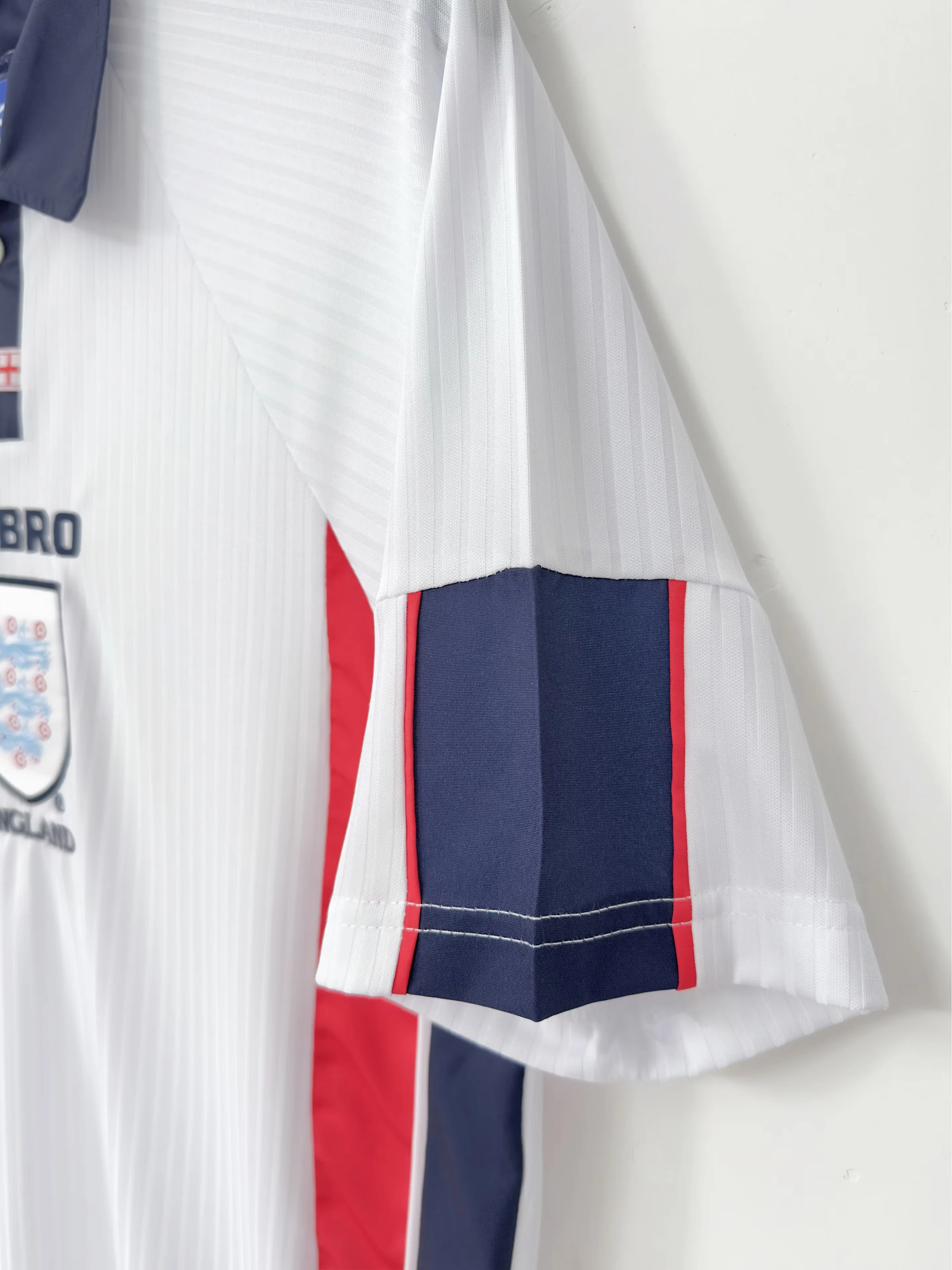 1998 England Home Retro Jersey view 4