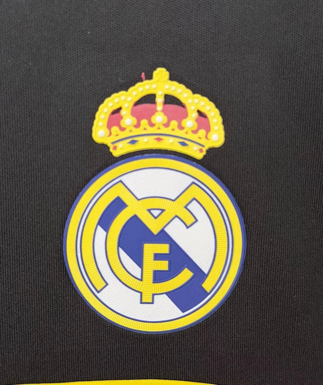 2011-12 Real Madrid Black Goalkeeper Retro Jersey view 10