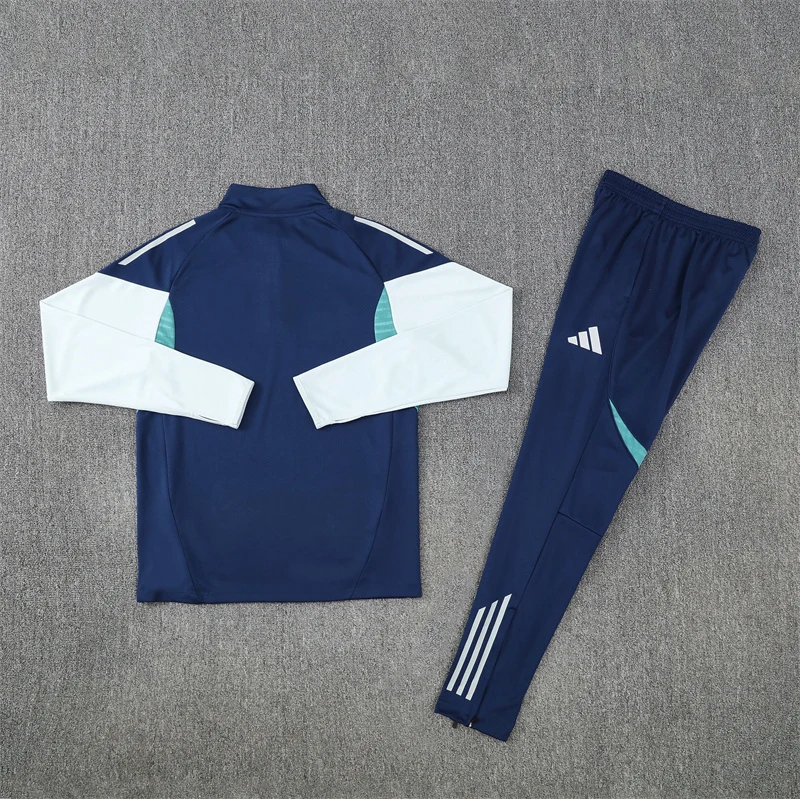 2025-26 Arsenal Royal Blue Half-Zip Training Jersey view 18