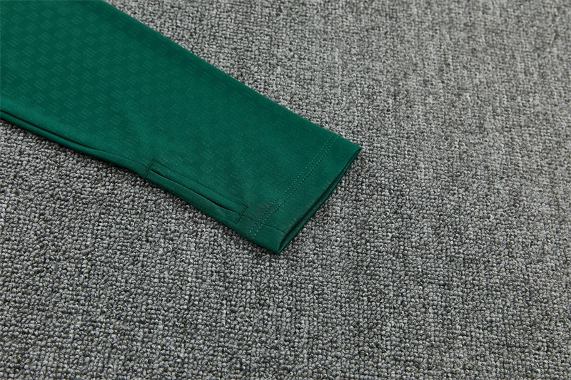 2026-27 Real Madrid Green Half-Zip Training Jersey view 12
