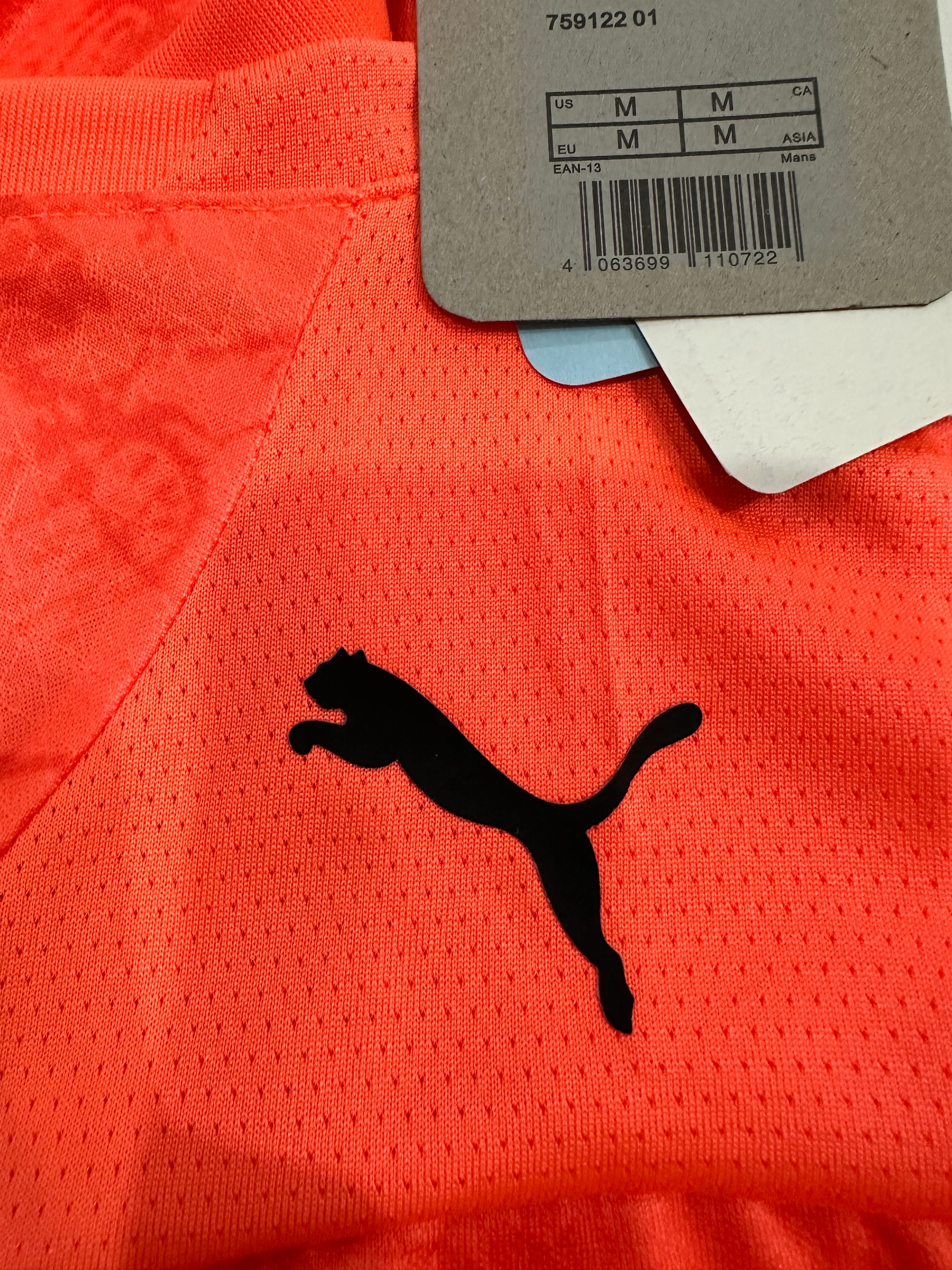 2025-26 Manchester City Orange Jersey - Player Version view 7