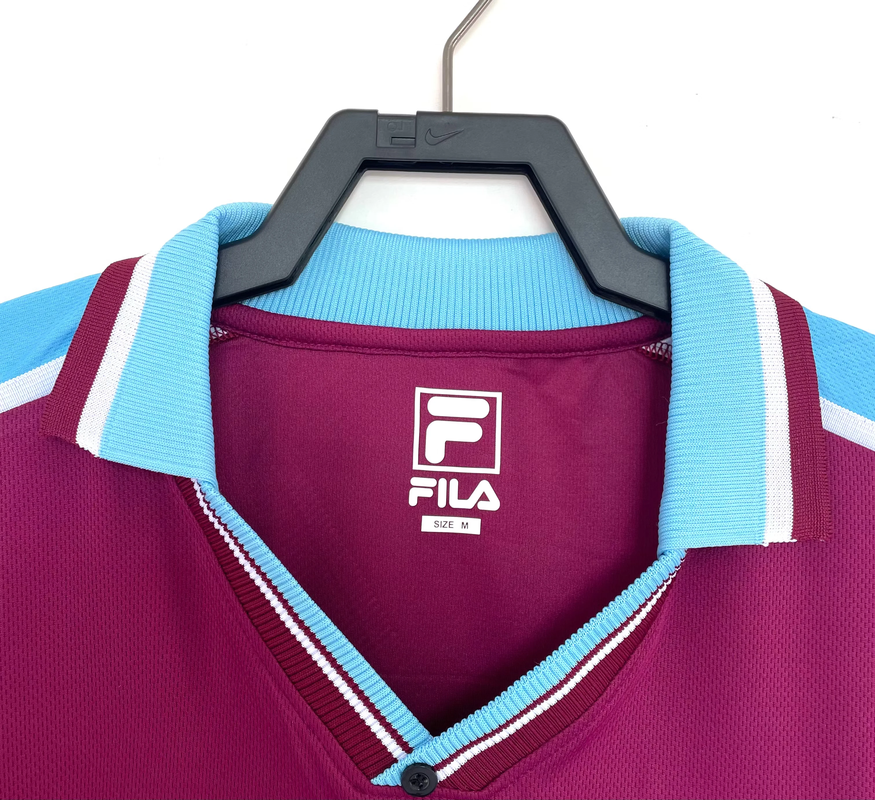 1999-01 West Ham United Home Retro Jersey view 8