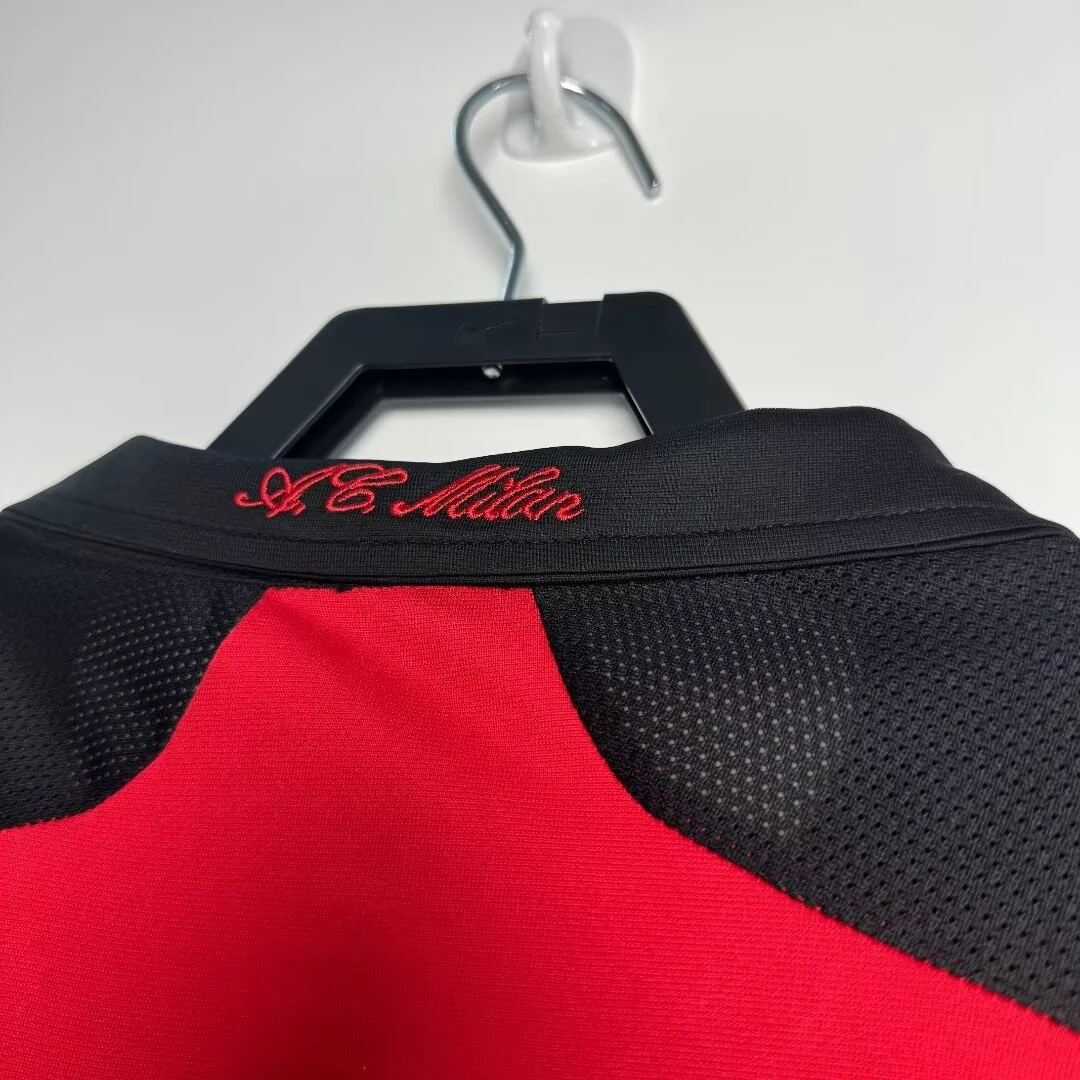 2007-08 AC Home Retro Jersey view 3