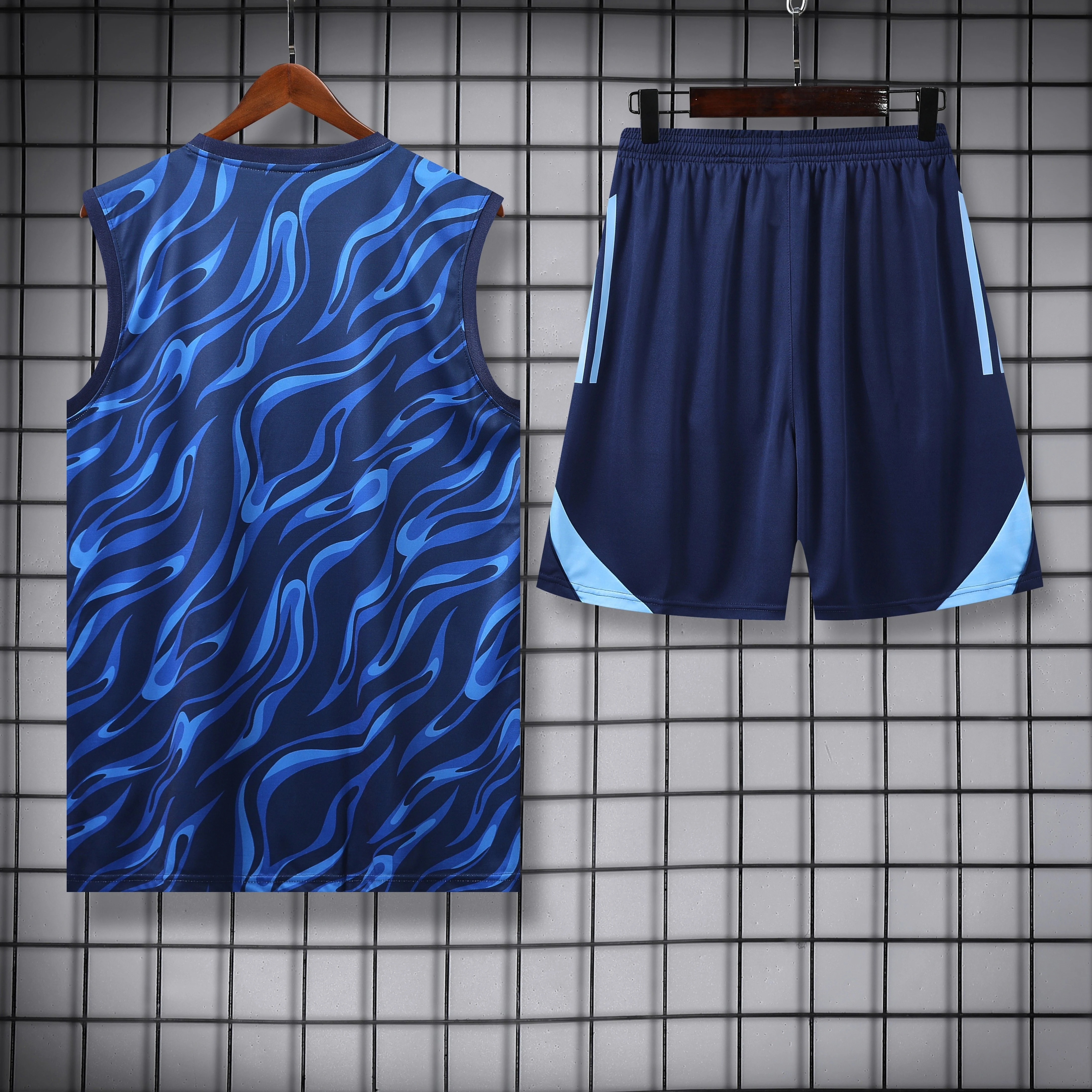 2025-26 Real Madrid Training Vest Jersey view 2
