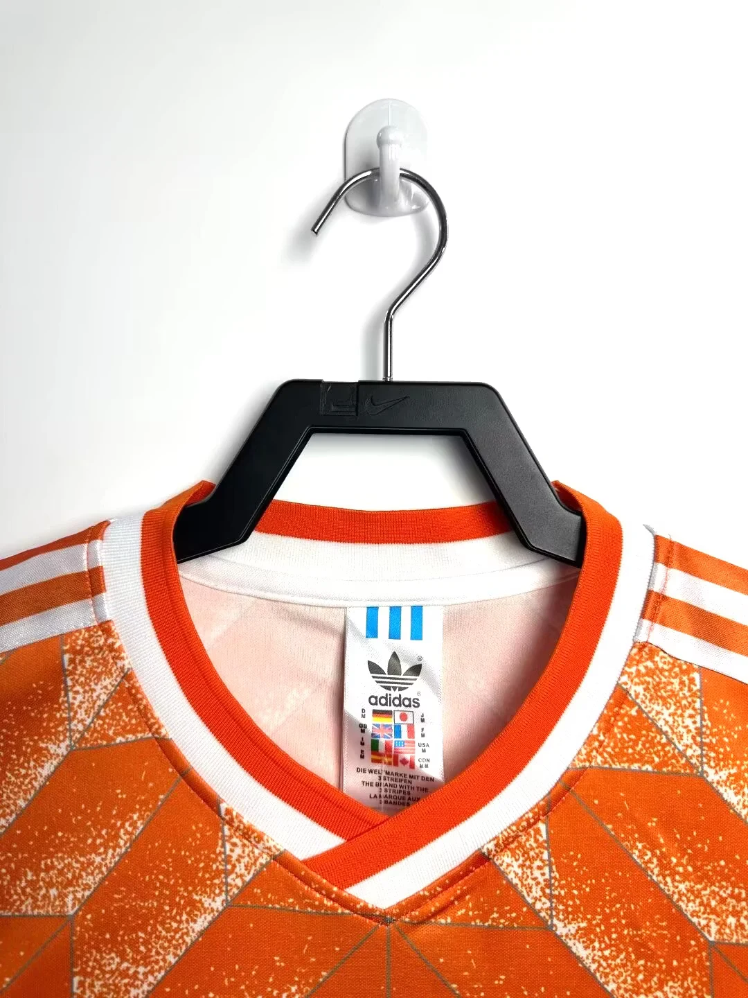 1988 Netherlands Home Retro Jersey view 5
