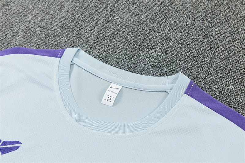 2026-27 Barcelona Light Grey Short-Sleeve Training Jersey view 12