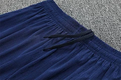 2025-26 Barcelona Royal Blue Half-Pull Training Jersey view 3