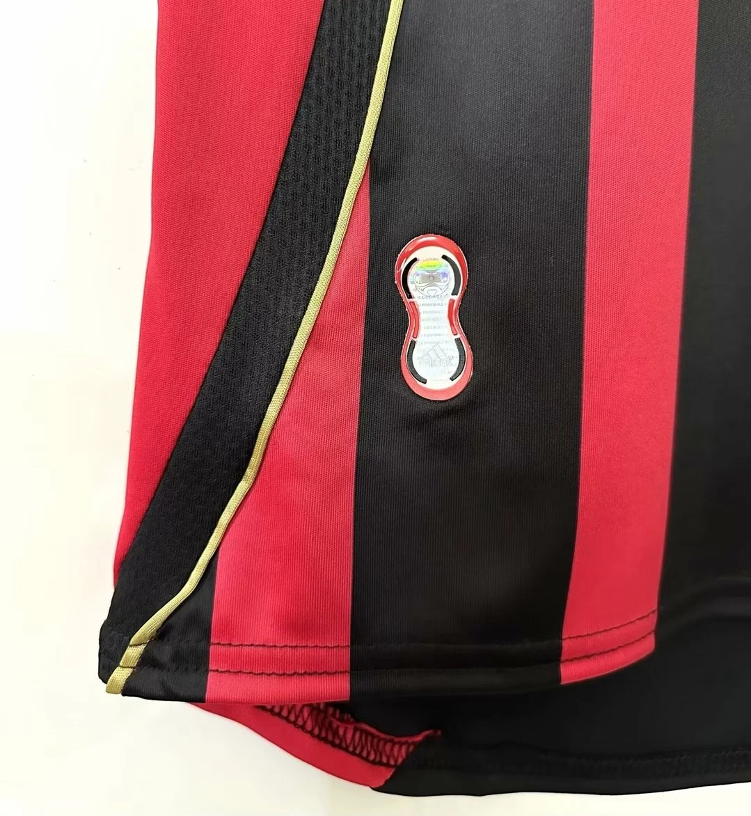 2006-07 AC Home Retro Jersey view 4